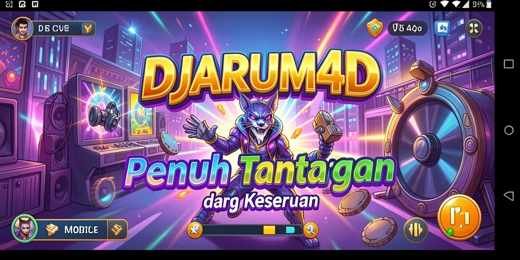 Tampilan gameplay seru DJARUM4D yang menghibur.