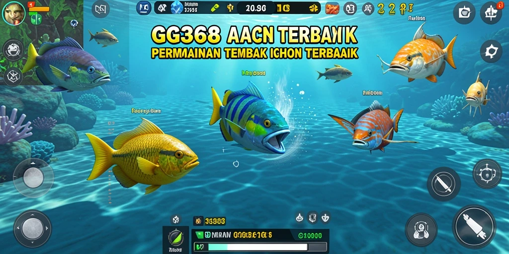 Tangkapan ikan besar dengan grafis menawan di GG368.