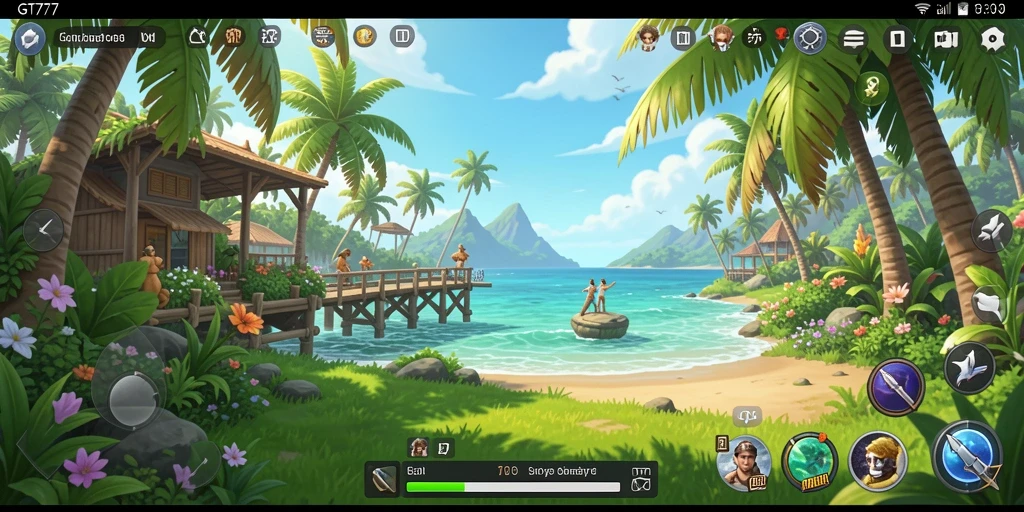 Tampilan menarik dari gameplay GT777 yang menyenangkan.