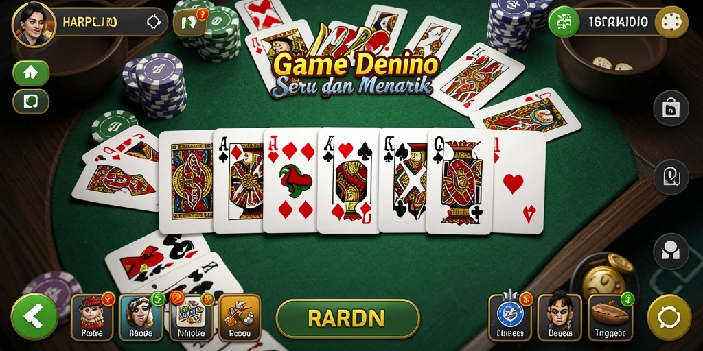 Tampilan gameplay seru di HARAPJP dengan grafik menarik.