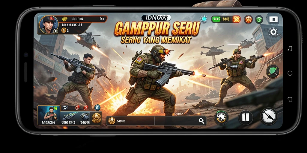 Gameplay mendebarkan dengan grafis luar biasa dari IDN668.