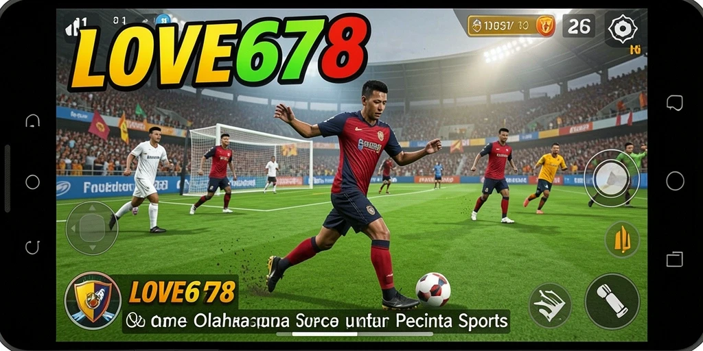 Tampilan gameplay LOVE678 yang mendebarkan dan penuh aksi olahraga.
