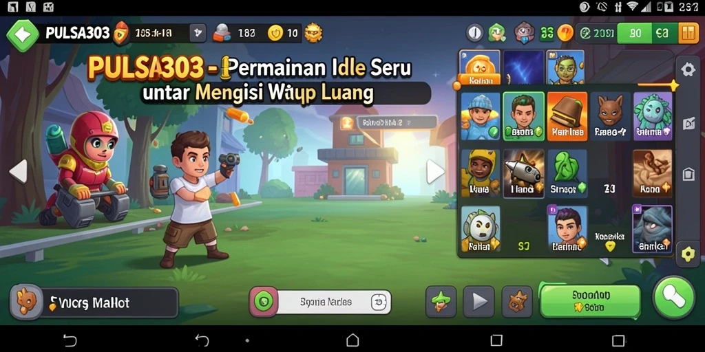 Tampilan gameplay PULSA303 yang menawan dan responsif.