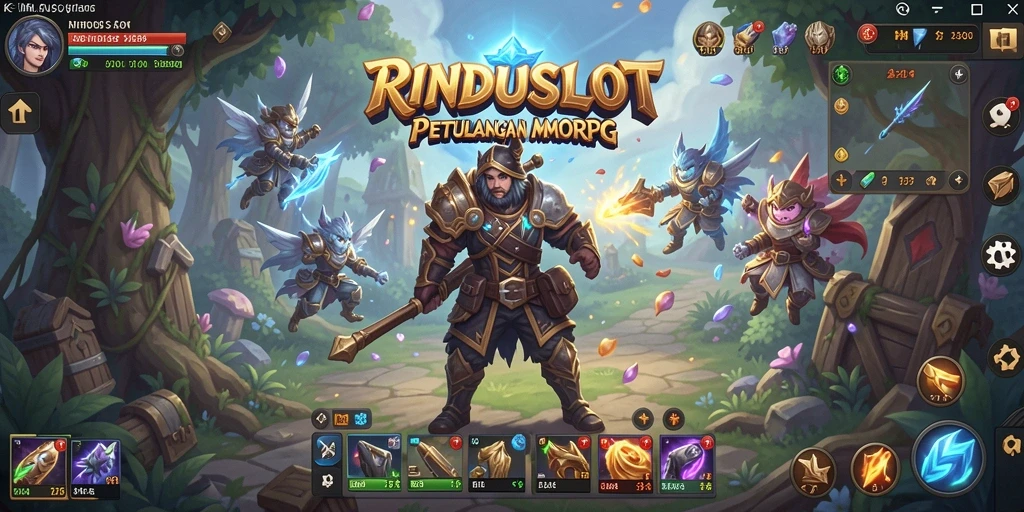 Gameplay seru dan interaksi sosial yang dinamis dalam RINDUSLOT.
