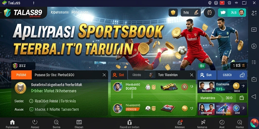 Tampilan gameplay Sportsbook TALAS89 yang menarik dan interaktif.