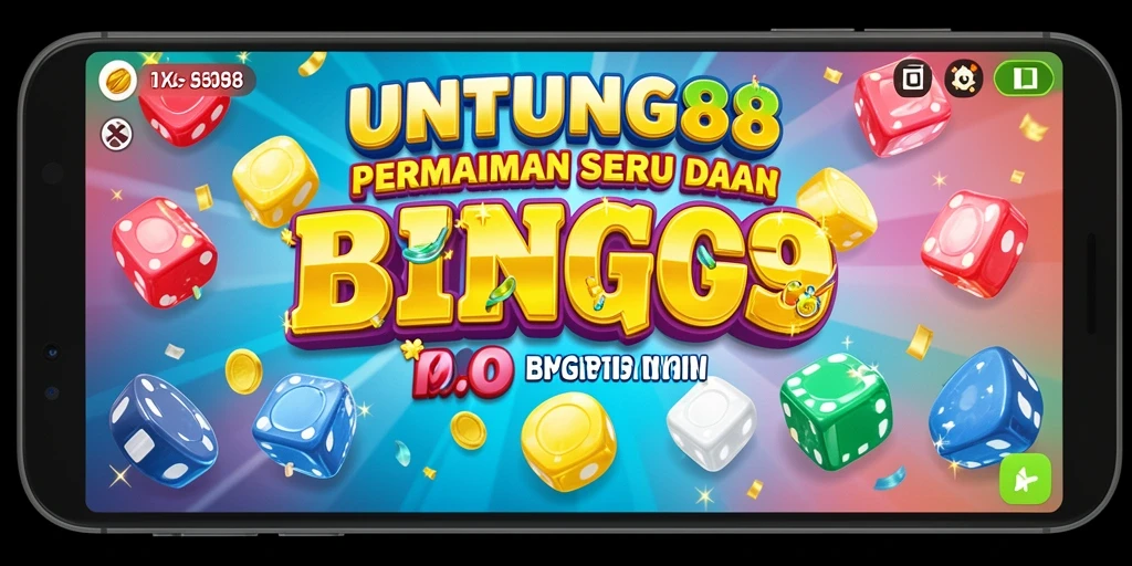 Screenshot UNTUNG88 menampilkan gameplay Bingo yang seru dan interaktif.